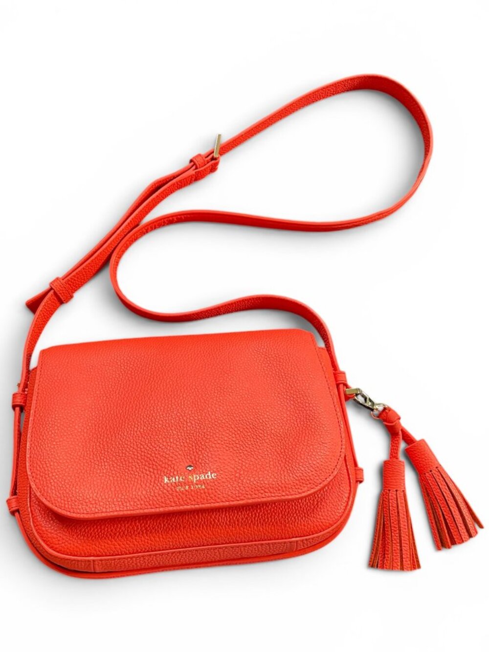Kate Spade Orchard Street Penelope Crossbody Bag — Coral